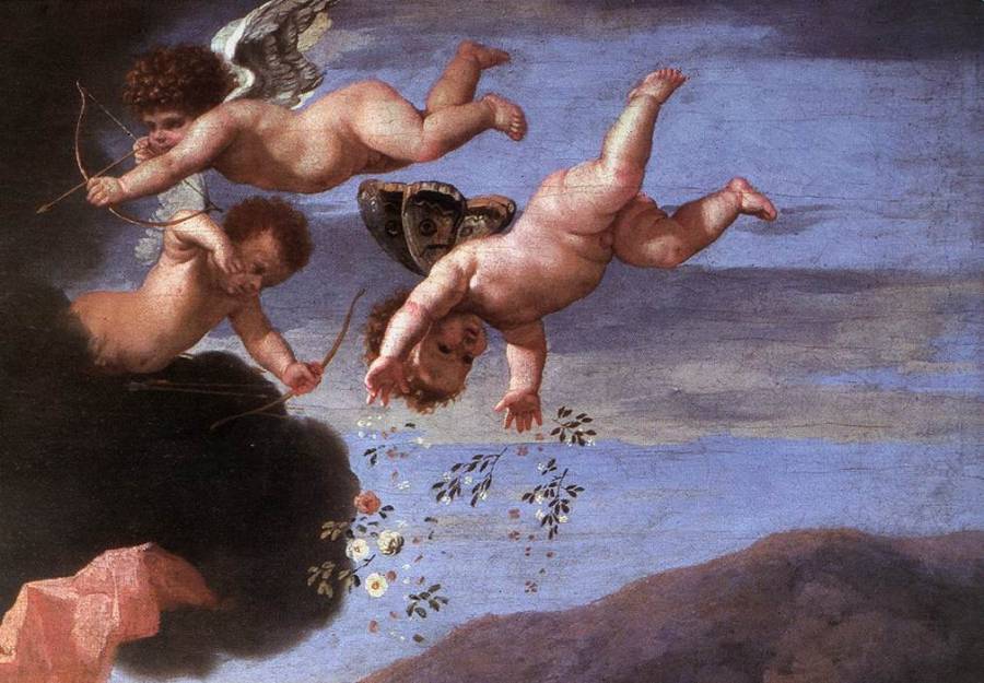 Poussin Nicolas - Le triomphe de Neptune et Amphitrite 1634 (detail) 3.jpg